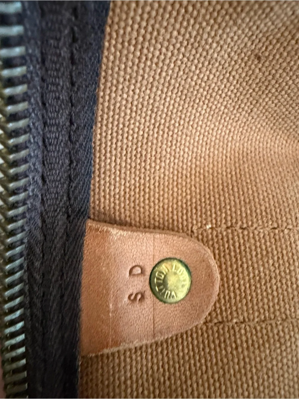 Louis Vuitton Brown Monogram Canvas Travel Keepall 55